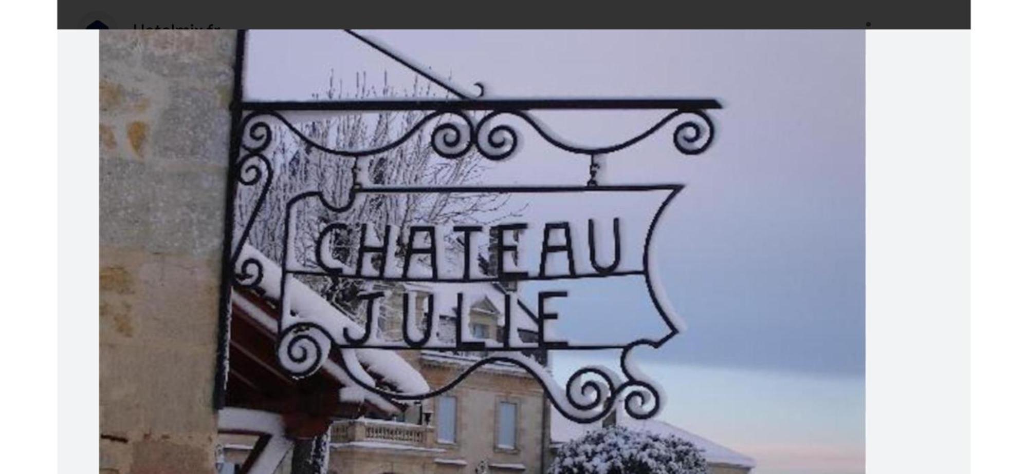 Château Julie Virsac Exterior foto